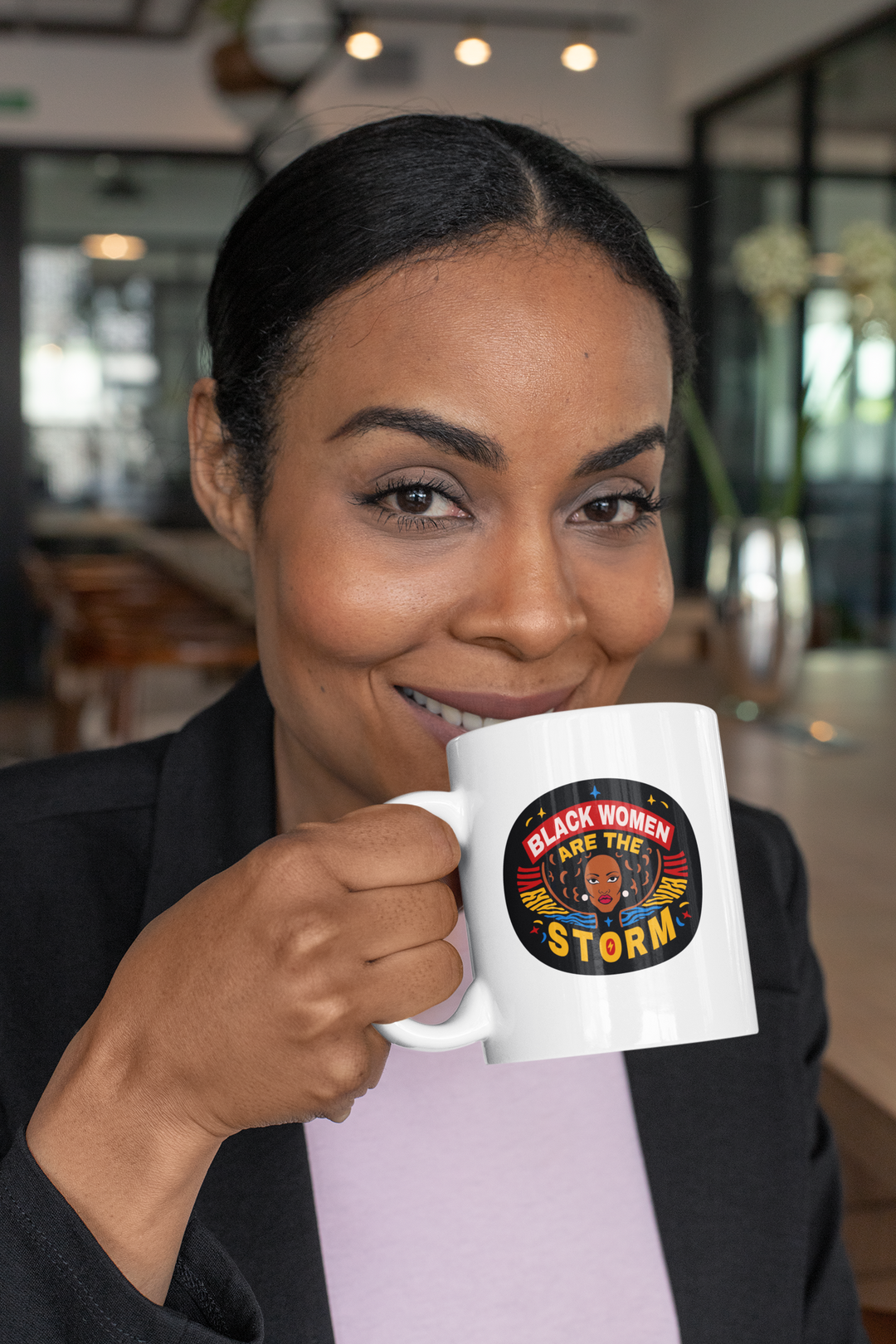 Black Women Are The Storm Mug